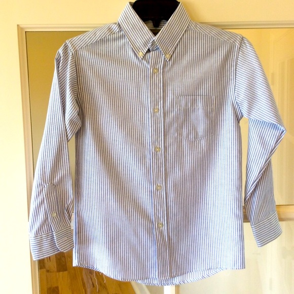 Green Dog boys 10 long sleeve shirt button front - Picture 3 of 4